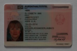 Germany Permanent Residence Card