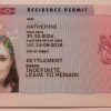 UK Permanent Residence Card