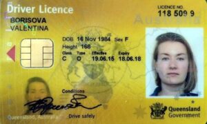Australia Driving License