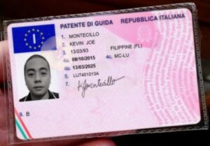 Italian Drivers License