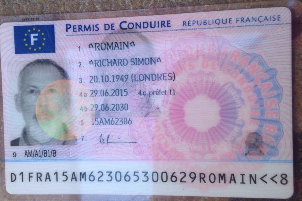France driver's license