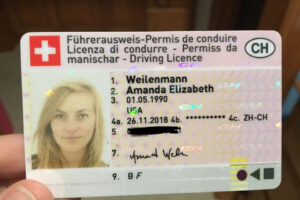 Buy swiss drivers license online