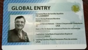 Global Entry Card